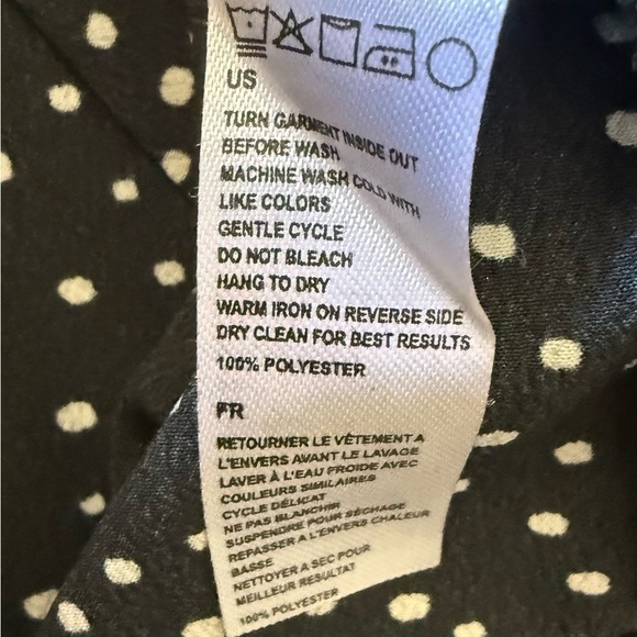 Amuse Society Keeping It Frill Dress Black and White Polka Dot Maxi in Size XS - Picture 13 of 13